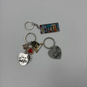 Lot of 13 Taylor Swiftie Keychains/Charms